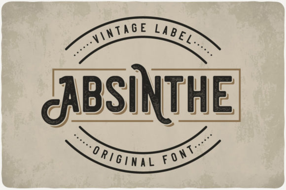 Absinthe: The Bold Vintage Display Font for Premium Designs