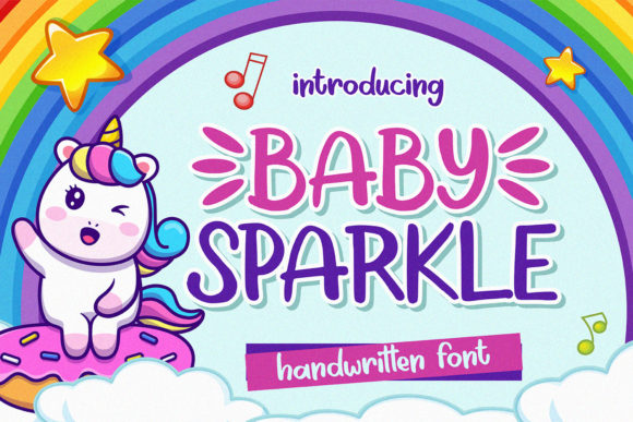 Baby Sparkle: A Whimsical Display Font for Creative Projects