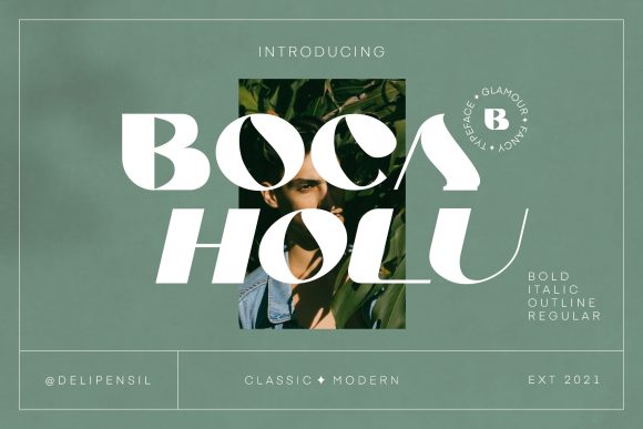 Boca Holu: Elevating Design with Modern Typography