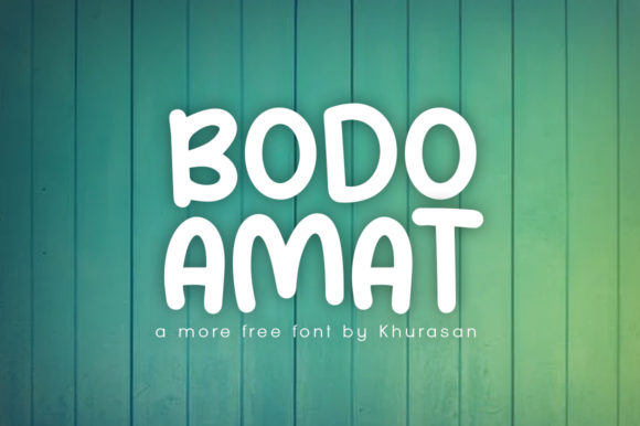 Bodo Amat: The Modern Display Font for Bold Designs