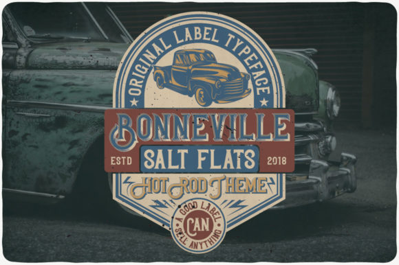 Bonneville: The Bold Vintage Display Font for Impact