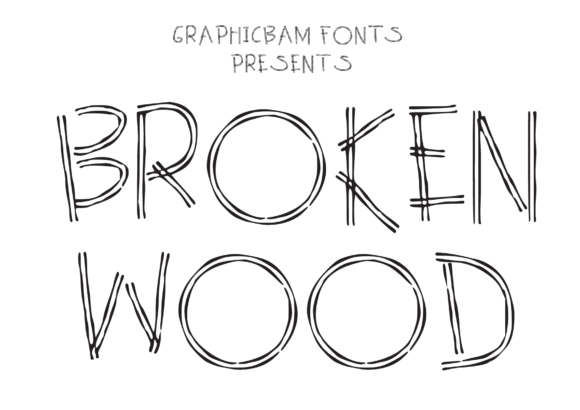 Broken Wood: The Funky Display Font for Bold Design