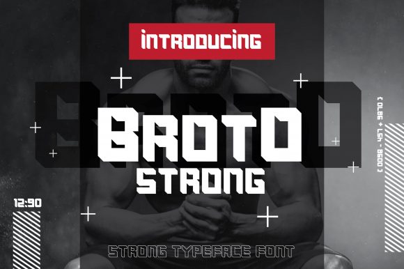 Broto Strong: Elevate Your Design with Bold Typography