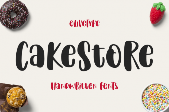 Cake Store: A Modern Display Font for Editorial and Fashion Branding