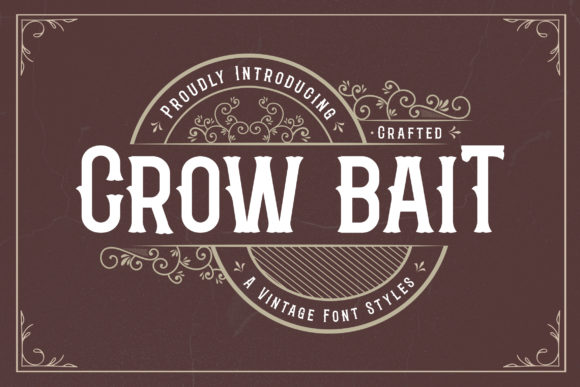 Crow Bait: Strategic Typography for Bold, Vintage-Inspired Branding