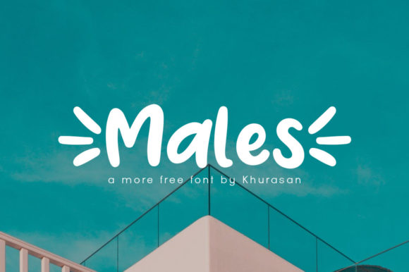 Elevating Visual Identity with Males: The Modern Display Font for Forward-Thinking Creators