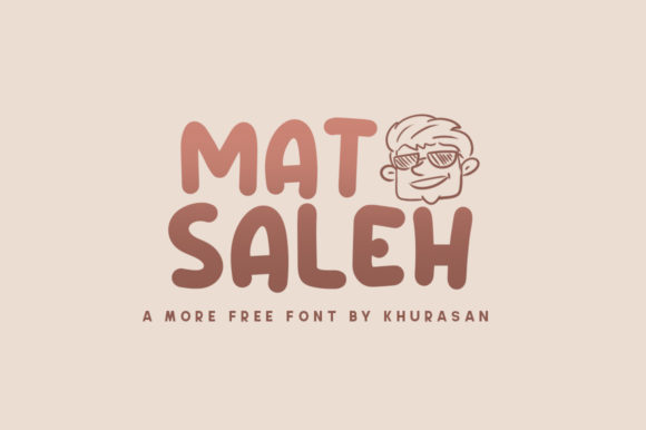 Mat Saleh: A Modern Display Font for Creative Projects