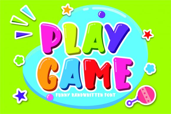 The Joy of Play Game: Why This Bubbly Display Font Is the Ultimate Choice for Fun and Creativity