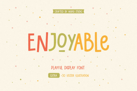 Why Enjoyable Stands Out as a Quirky Display Font for Creative Projects